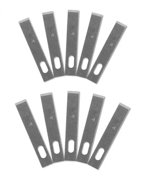 Ersatzklingen Spachtelform zu Skalpell 10 Stk. 0.6mm