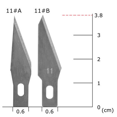 Replacement blades for scalpel (10-pack)