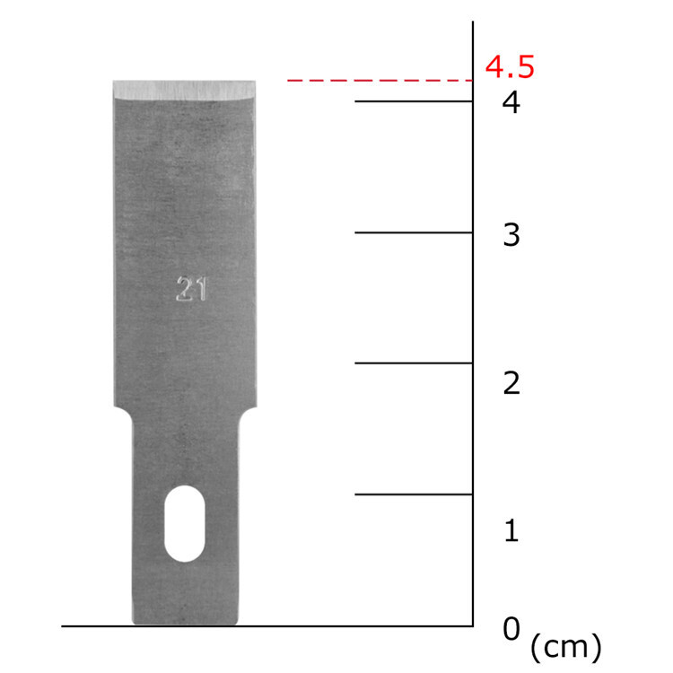 Lames de rechange en forme de spatule pour scalpel, lot de 10