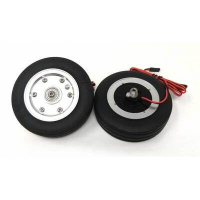 JP Hobby Elektrobremse mit 2x 82.5/25mm (3" 1/4) Rädern (8mm Achse)