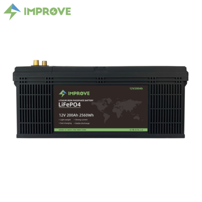 LiFePO4 Battery Pack 12V 200Ah