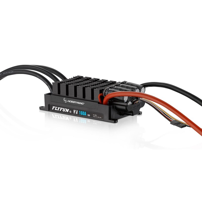 Hobbywing FlyFun V5 160A Regler 6-14 s Opto Hobbywing FlyFun V5 160A Regler 6-14 s Opto