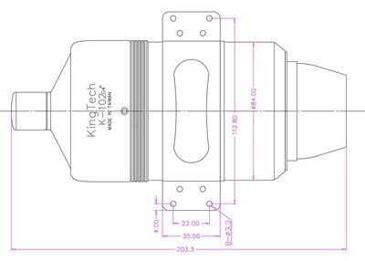KingTech K-102G4+ Turbine