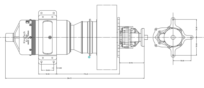 KingTech K-100TPG4+ Turbine (Turboprop)