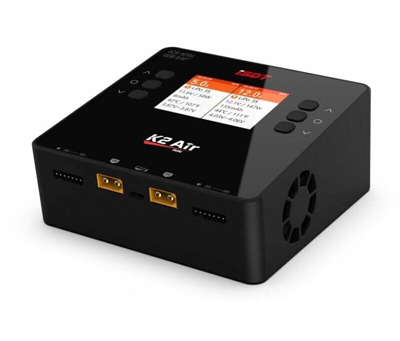 ISDT K2 Air Ladegerät AC /200W, DC /500Wx2 ISDT K2 Air Ladegerät AC /200W, DC /500Wx2