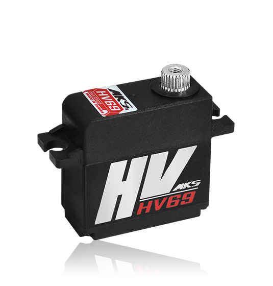 MKS-HV69 Coreless, 13 mm, 10.2 kg/cm, 0.10 s/60°