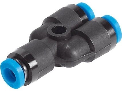 Schlauchkupplung, 3-fach Steckverbindung 4mm Schlauchkupplung, 3-fach Steckverbindung 4mm
