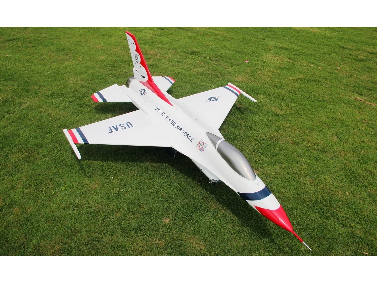 Pilot-RC F-16 Thunderbird - Turbine Ready, Turbinen-Jet, Spw 1344mm, mit EZFW