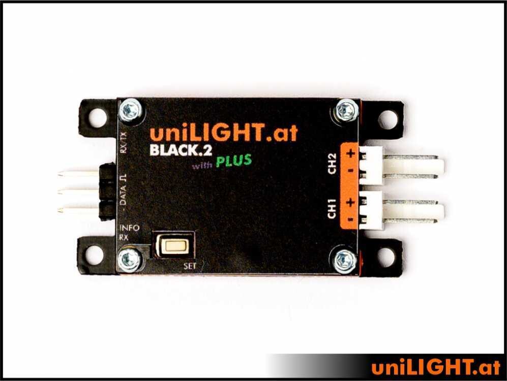 uniLIGHT BLACK.2+