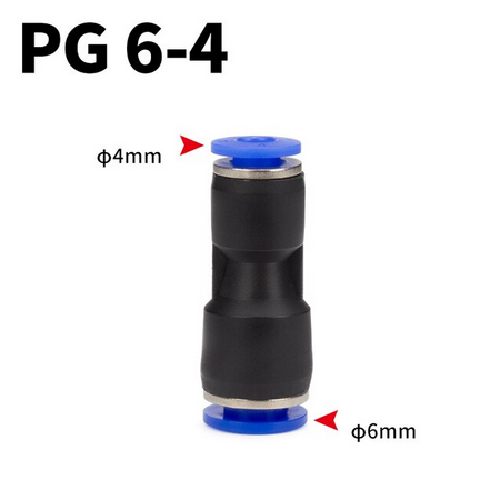 Steckverbindung - Reduzierung 6mm auf 4mm Steckverbindung - Reduzierung 6mm auf 4mm