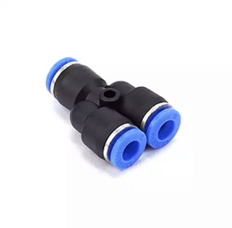 Schlauchkupplung, Y-Steckverbindung 4mm Schlauchkupplung, Y-Steckverbindung 4mm