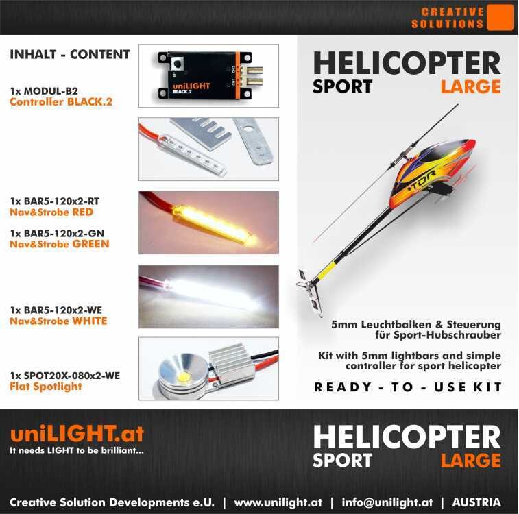 HELISPORT-Large Beleuchtungsset