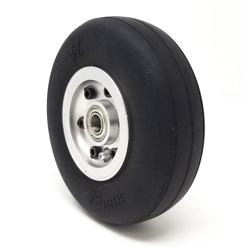 JP Hobby 75/20mm Aluminum Wheel LIGHT (6mm Axle)