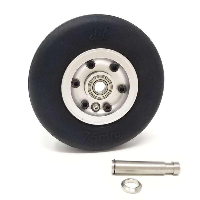 JP Hobby 75/20mm Alu-Rad LIGHT (6mm Achse)