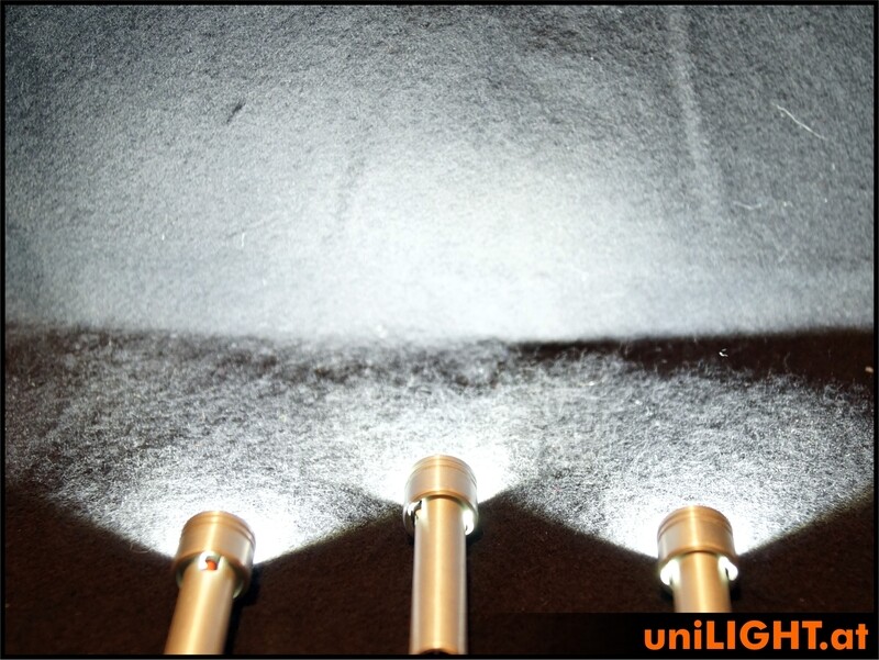 15mm Dreifach-Scheinwerfer, 3x8W, T-FUSE