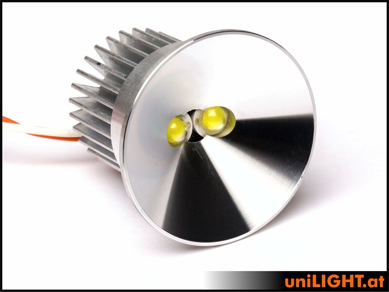 40mm Ultra-Power-Scheinwerfer, 16Wx2, T-FUSE 40mm Ultra-Power-Scheinwerfer, 16Wx2, T-FUSE