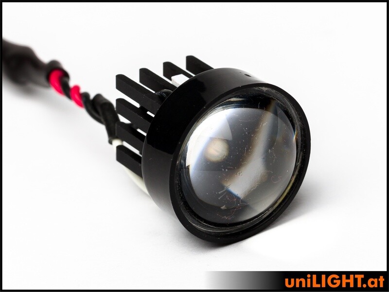 25mm ECO-Scheinwerfer, konvex 60°, 8W, T-FUSE 25mm ECO-Scheinwerfer, konvex 60°, 8W, T-FUSE