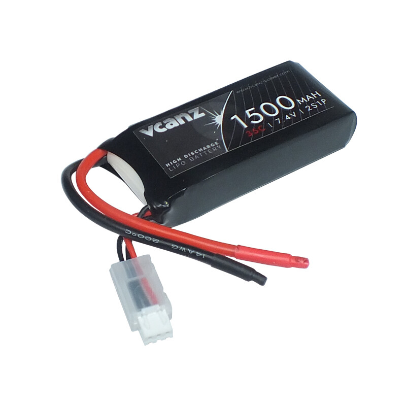 Vcanz 2S 7.4V 1500mAh 35-70C Lipo RC-Akku Vcanz 2S 7.4V 1500mAh 35-70C Lipo RC-Akku
