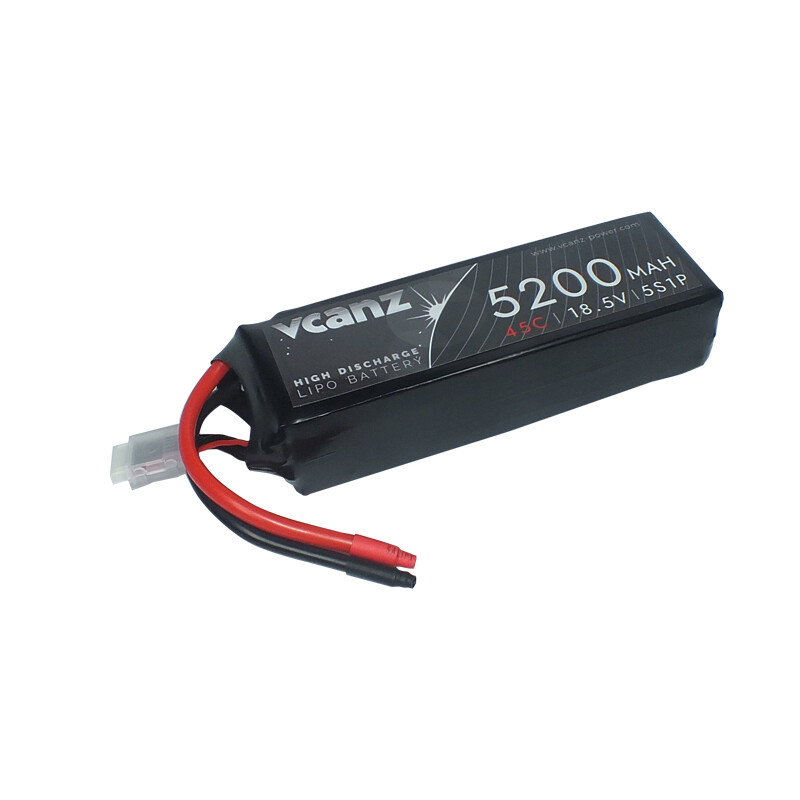 Vcanz 5S 18.5V 5200mAh 45-90C Lipo RC-Akku