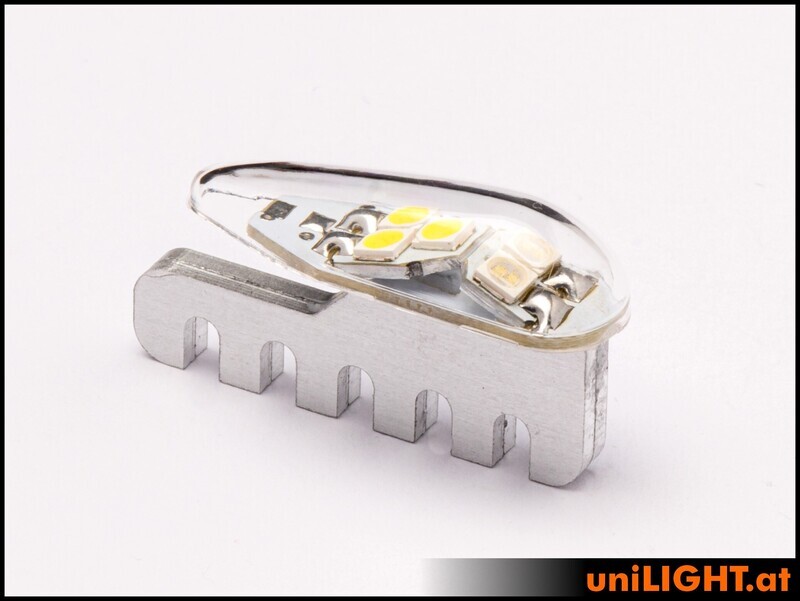 9mm DUAL Navigation + Blitzlicht, 6Wx2, KURZ 9mm DUAL Navigation + Blitzlicht, 6Wx2, KURZ