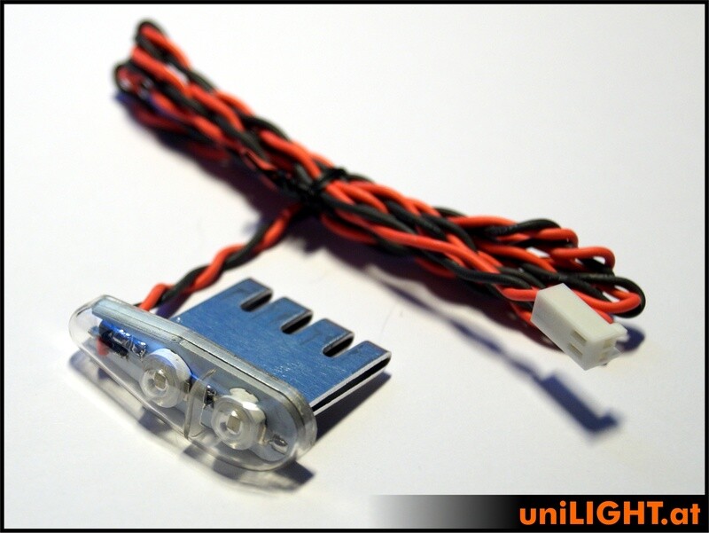 11mm PRO navigation light, 4W x 2
