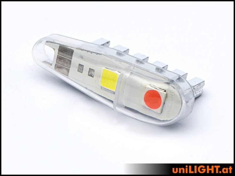 11mm DUAL Navigation + Flashlight, 8Wx2, Economy Set