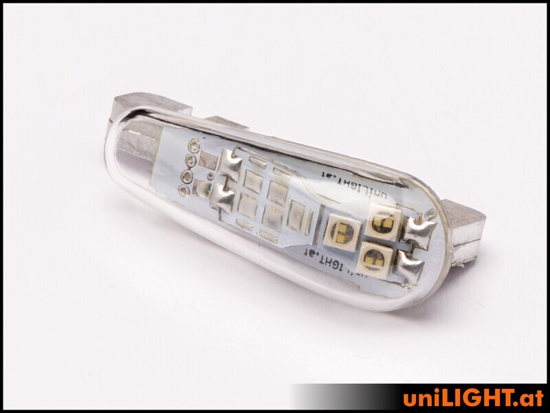 12mm PRO Navigation Light, 4Wx2, Short