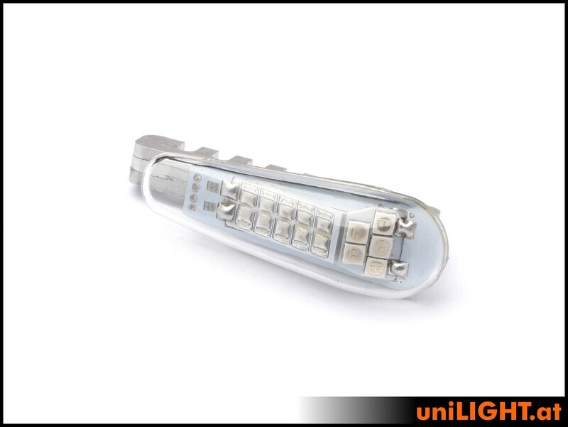 14mm PRO Navigation Light, 4Wx2, Short