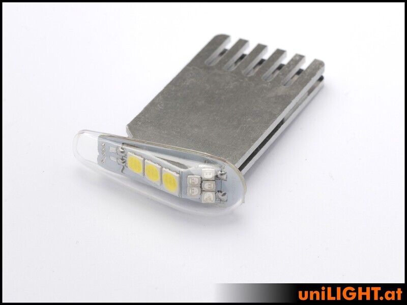 14mm DUAL Navigation + Flashlight, 32W x 2, T-Fuse