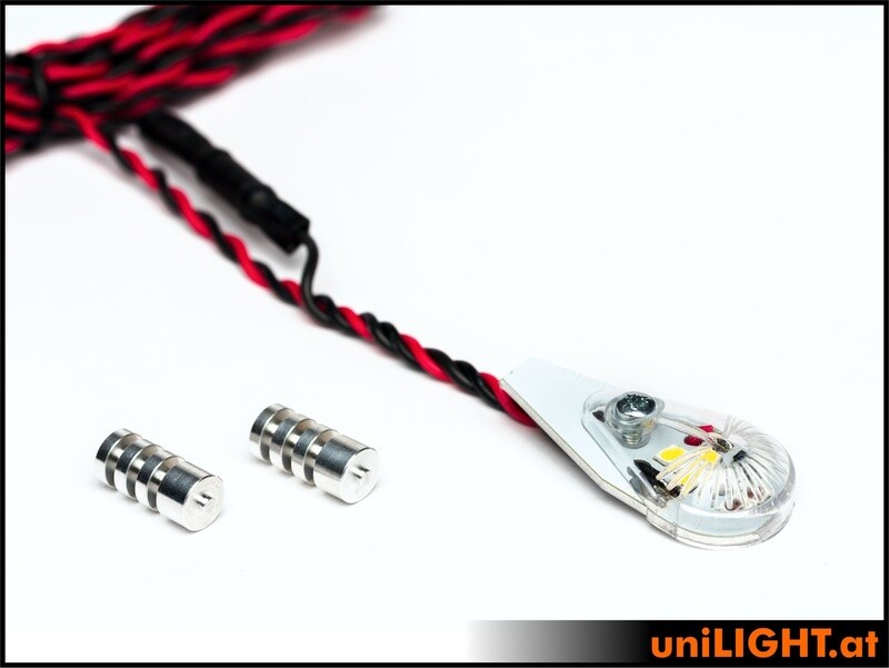 16mm DUAL Navigation + Blitzlicht, 10Wx2 16mm DUAL Navigation + Blitzlicht, 10Wx2