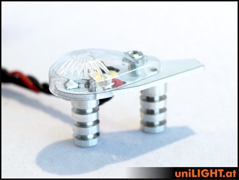16mm DUAL Navigation + Flashlight, 10W x 2