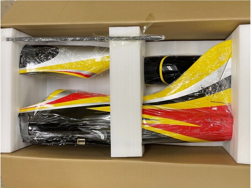 HSD Full Composite Super Viper RED 120mm EDF, Spw 1800mm, PNP-Set
