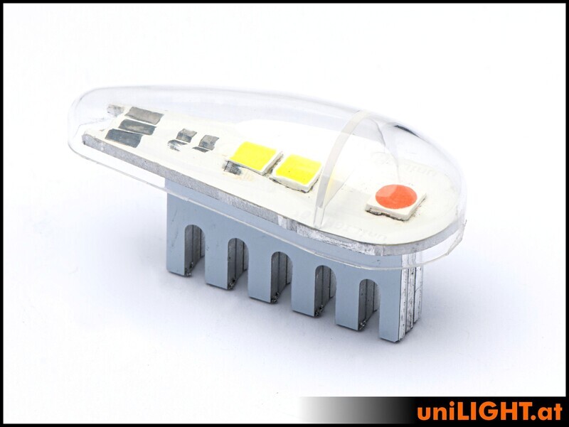 18mm DUAL Navigation + Blitzlicht, 12Wx2, L+R Set 18mm DUAL Navigation + Blitzlicht, 12Wx2, L+R Set