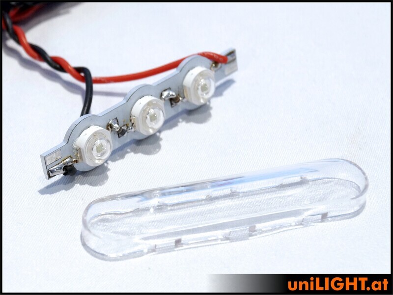 12mm BAR navigation light, 3Wx3