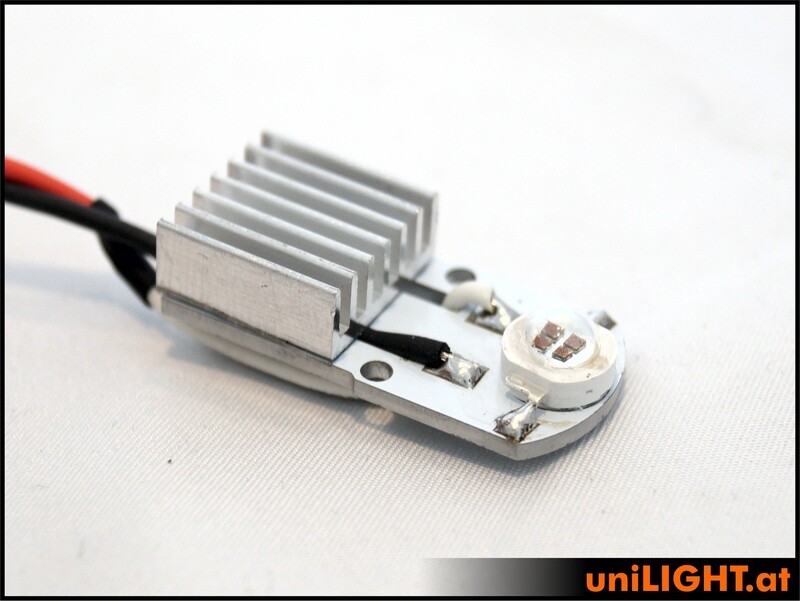 FLAT Flashlight, 8W x 2, T-Fuse