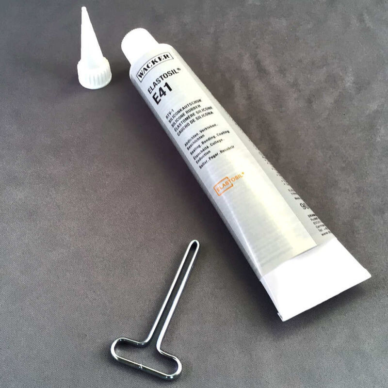 Elastosil E41, Silikon Klebe- und Dichtmasse, dünnflüssig, klar, 90ml