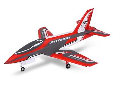 FMS Futura V3 - red - 80mm impeller jet, wheelbase 1060mm, PNP kit with gyro