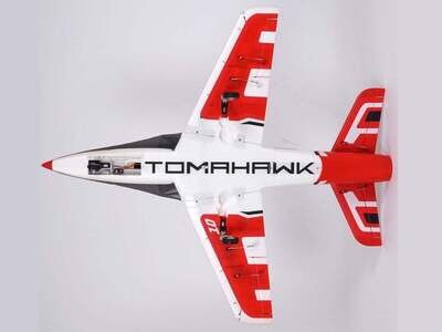 FMS Futura V3 - red - 80mm impeller jet, wheelbase 1060mm, PNP kit with gyro