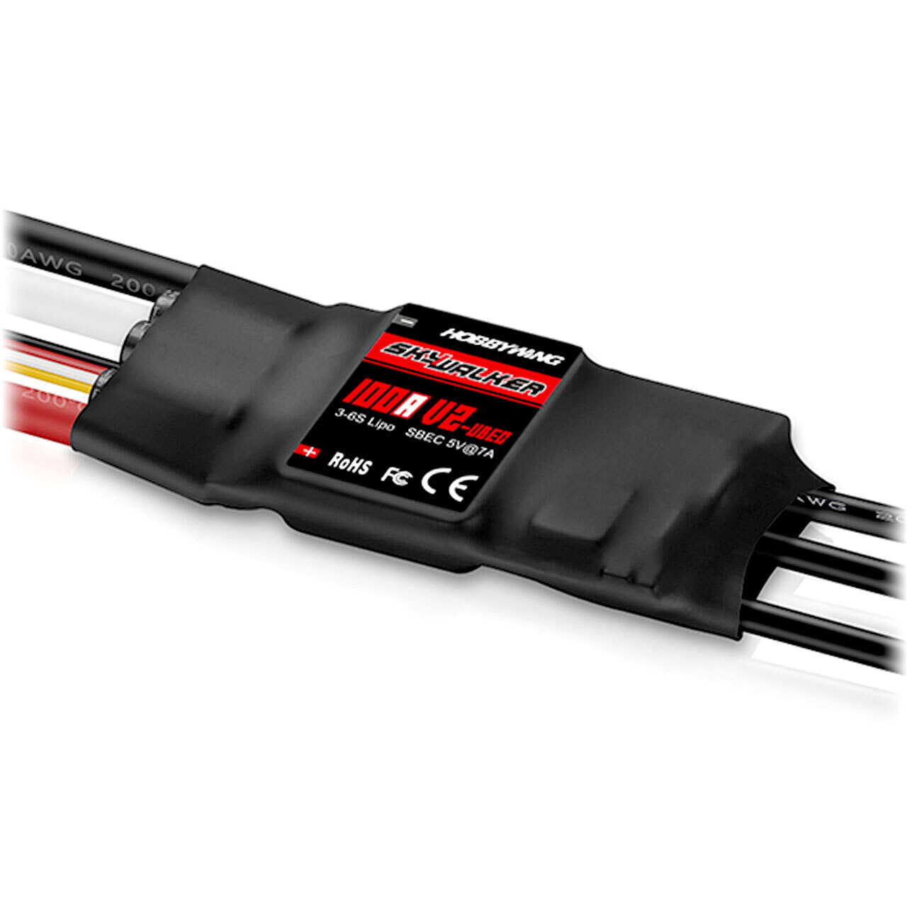 Hobbywing Skywalker V2 100A 3-6s, 7A BEC