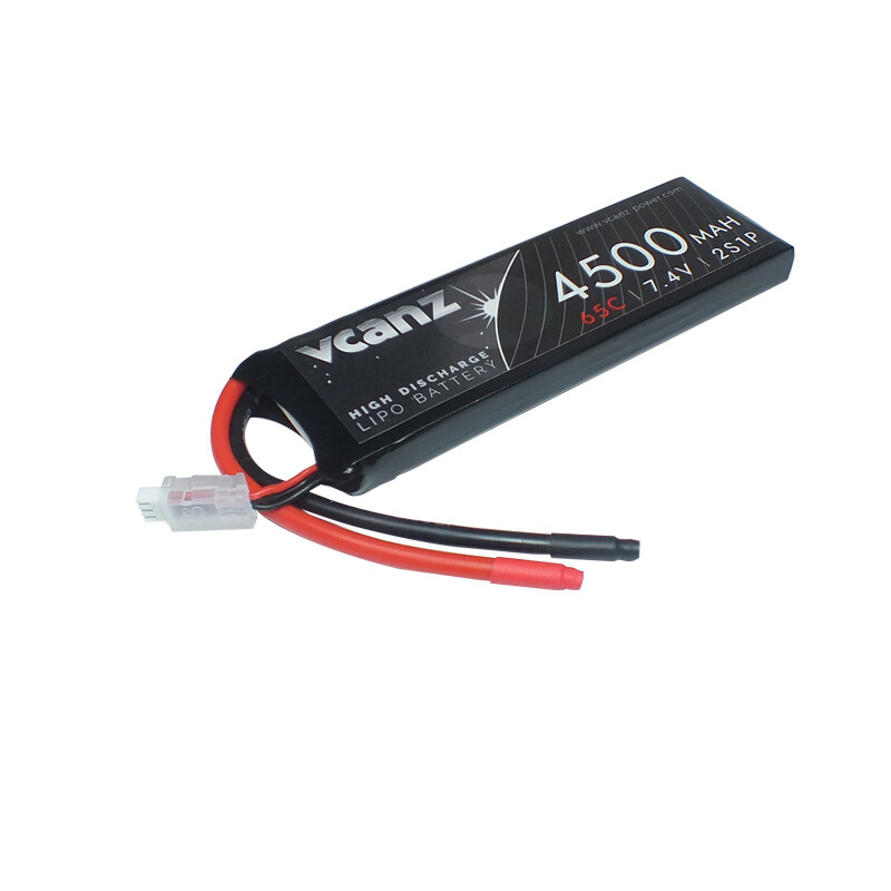 Vcanz 2S 7.4V 4500mAh 65-130C Graphene Lipo RC-Akku
