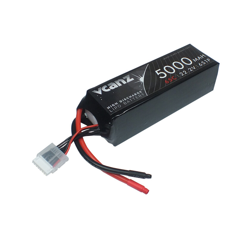 Vcanz 6S 22.2V 5000mAh 65-130C Graphene Lipo RC-Akku Vcanz 6S 22.2V 5000mAh 65-130C Graphene Lipo RC-Akku