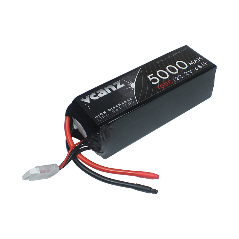 Vcanz 6S 22.2V 5000mAh 100-200C Graphene Lipo RC-Akku Vcanz 6S 22.2V 5000mAh 100-200C Graphene Lipo RC-Akku