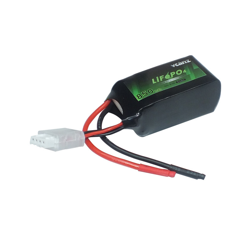 Vcanz LiFePo4 Akku 3S/9.9V, 850mAh 25C