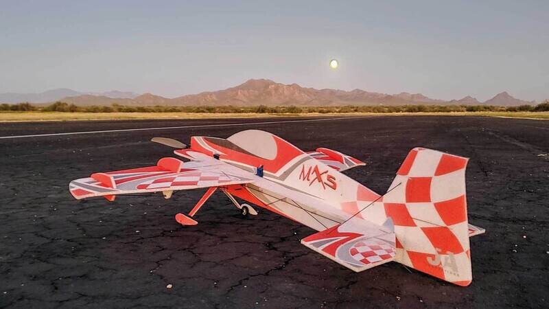 JTA Innovations MXS (Red/White) 33&amp;quot; EPP 3D Aerobatic Model