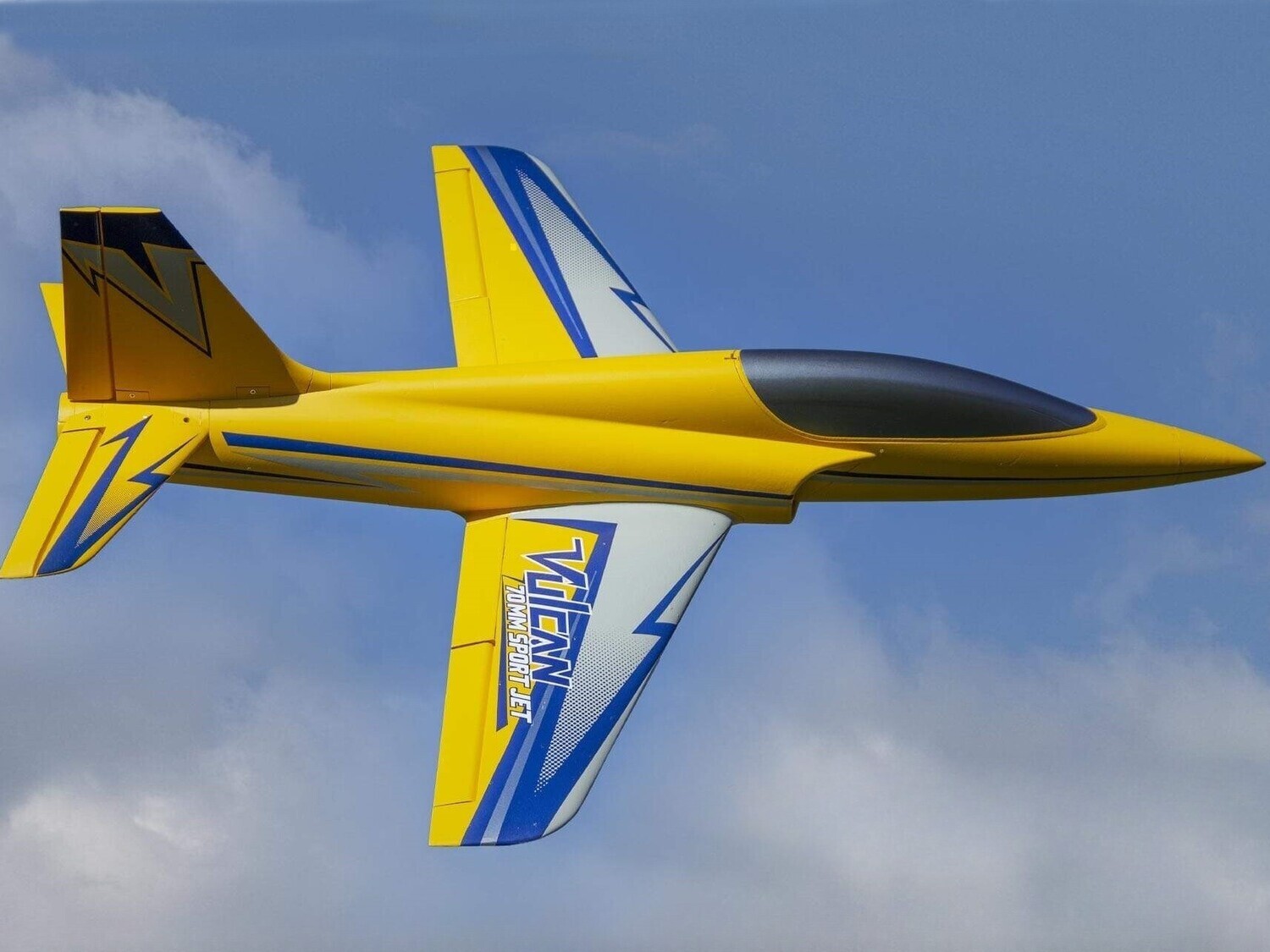 Freewing Vulcan 70mm Sport Jet, Spw 1050mm, 6S-PNP-Set