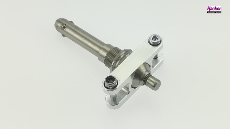 Kugelrastbolzen und Mitnehmer für FES Ex-Uni8 System 2-Blatt 31mm