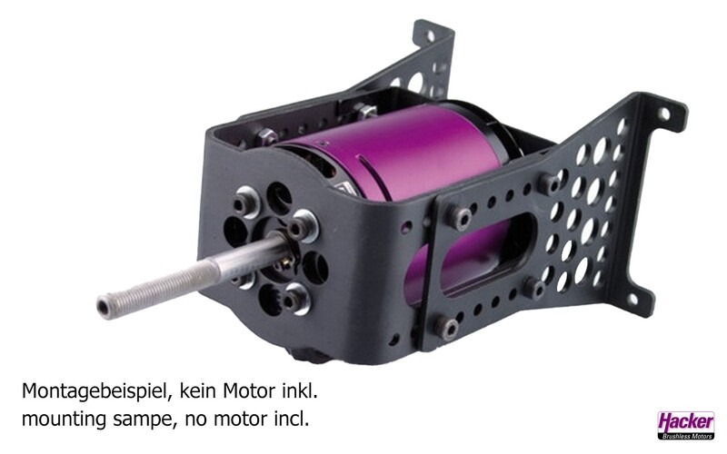 A60 Aluminum Motor Mount, Complete