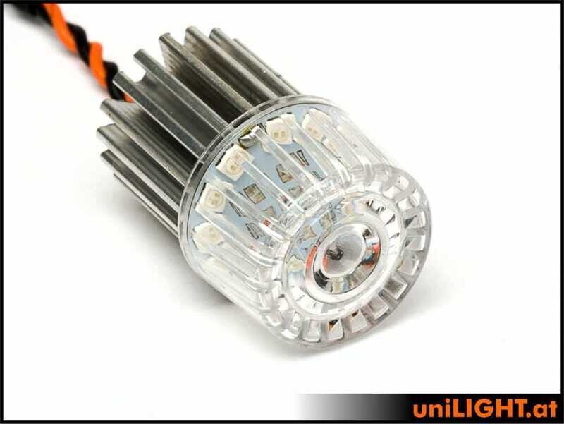 22mm ROUND Power Blitzlicht, 24Wx2, T-Fuse 22mm ROUND Power Blitzlicht, 24Wx2, T-Fuse