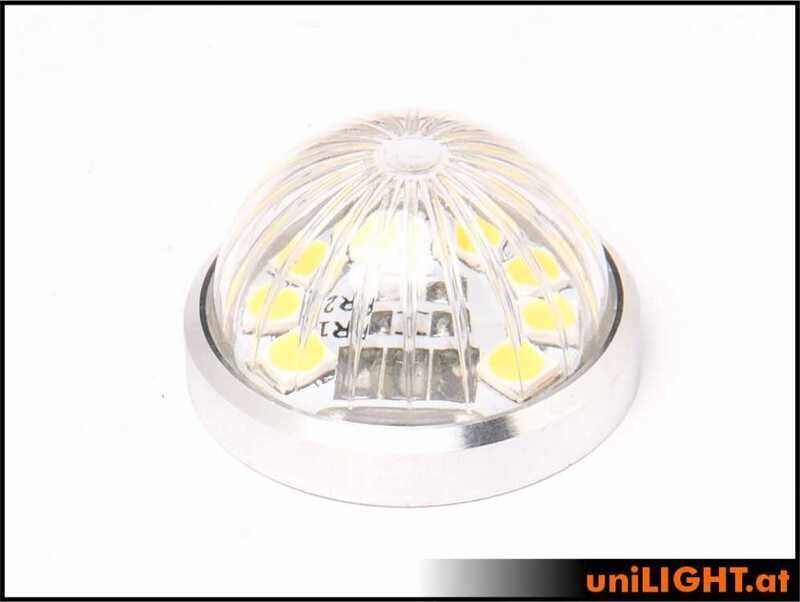 19mm ROUND Navigation Light, 3Wx2, SHORT