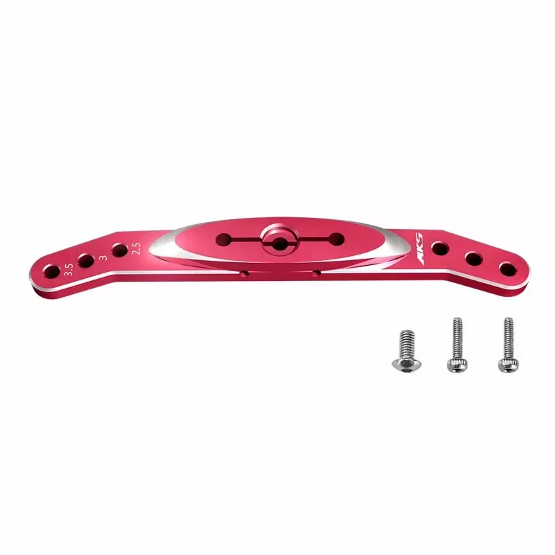 MKS-Servohorn zweiseitig Metall abgewinkelt M3 - L 2.5/3/3.5 in - for HV9767, 9780, 737, 747